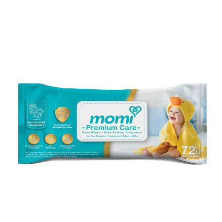 TOALLAS HUMEDAS MOMI PREMIUM X 72 UND