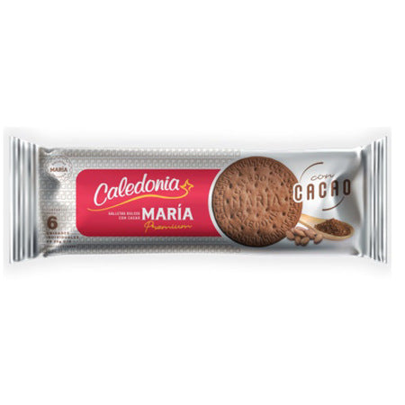 GALLETA MARIA CALEDONIA DE CACAO 150GR