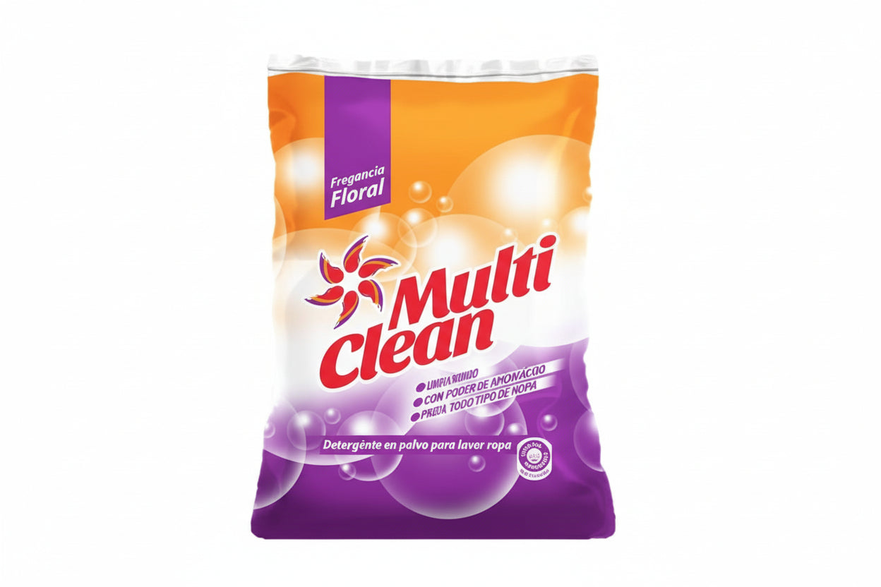 DETERGENTE FLORAL MULTI CLEAN 400GR