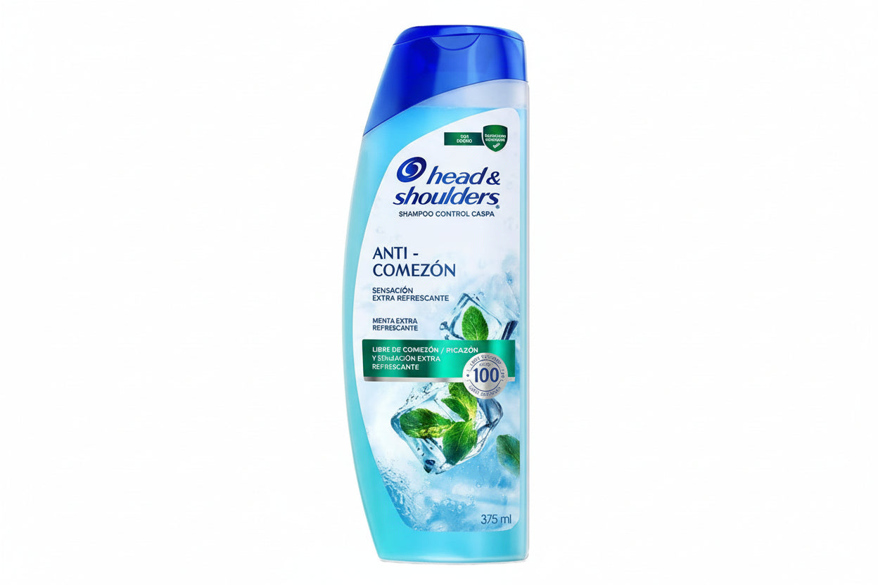 SHAMPOO HEAD & SHOULDERS ANTI-COMEZON MENTA 375ML