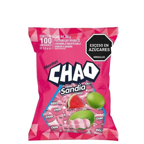 CARAMELOS CHAO SANDIA 100UN
