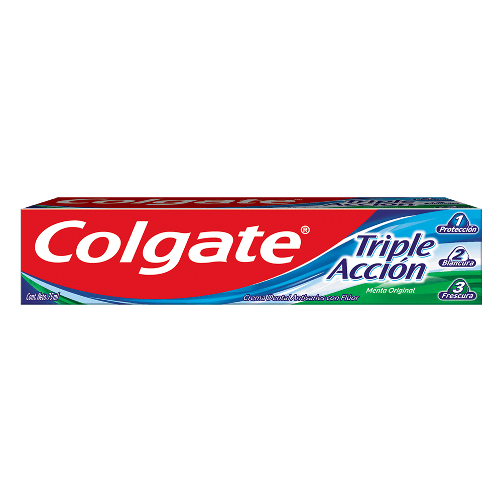 CREMA DENTAL COLGATE TRIPLE ACCION 75ML