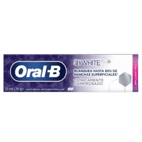 CREMA DENTAL ORAL B 3D WHITE 70G