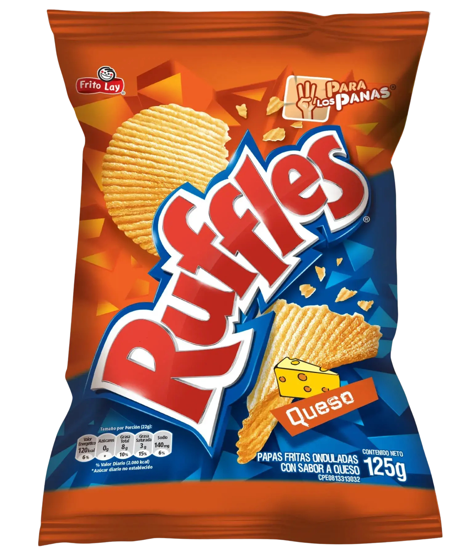 RUFFLE QUESO 125GR