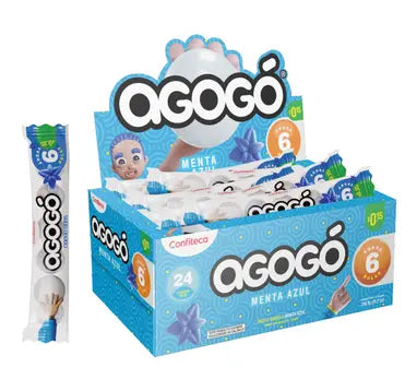 CHICLE AGOGO MENTA AZUL 276GR