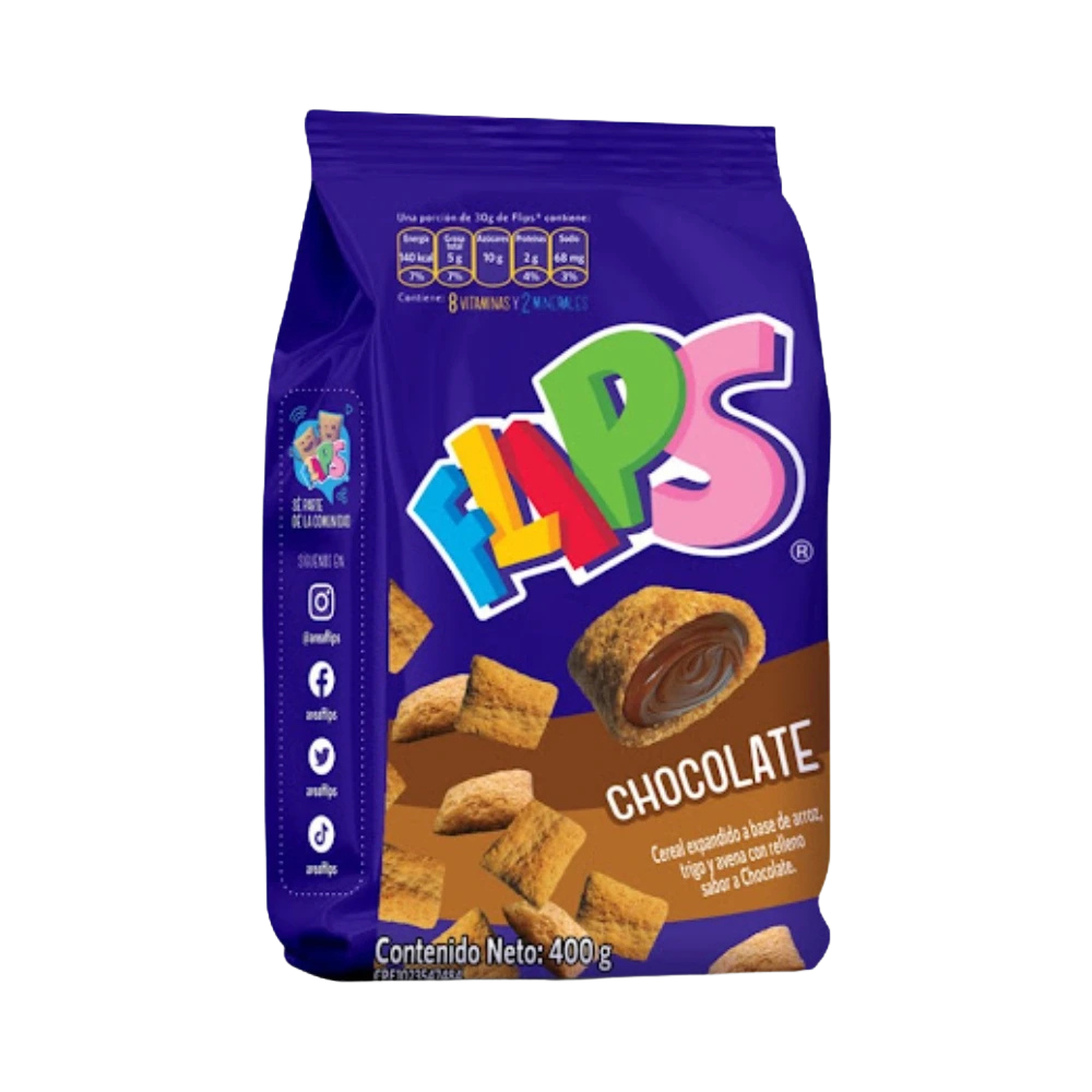 FLIPS CHOCOLATE 400GR