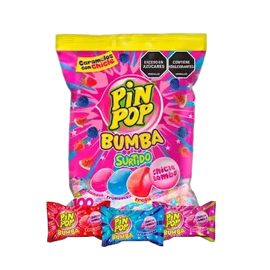 MEGA CHICLE PINPOP SURTIDO