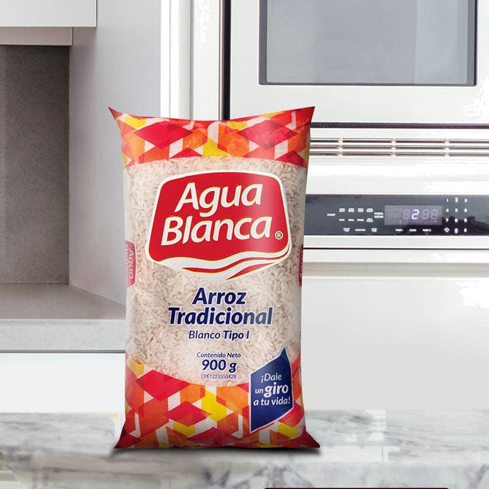 ARROZ AGUA BLANCA TRADICIONAL 900 GR