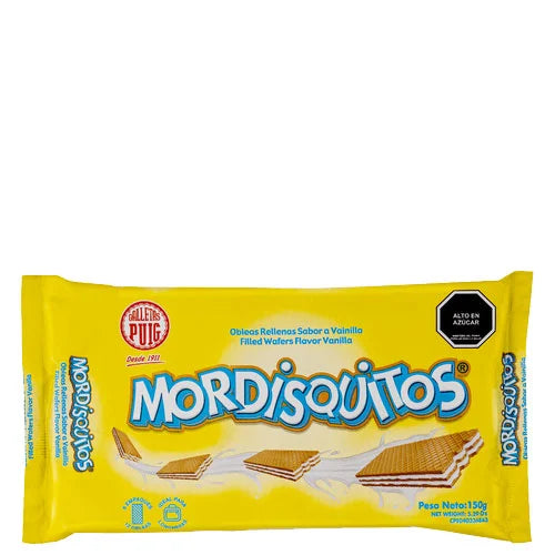 GALLETA MORDISQUITOS VAINILLA 150G