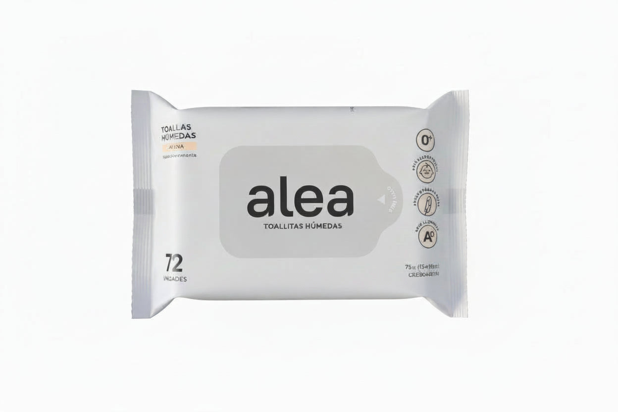 TOALLAS HUMEDAS ALEA AVENA X 72UND