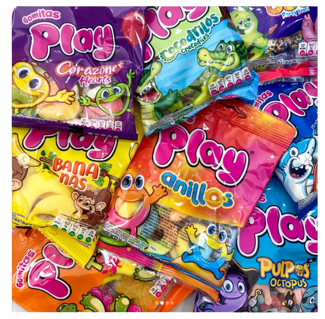 GOMITAS PLAY SURTIDAS 55GR