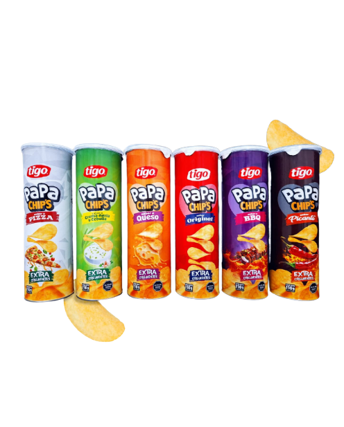 PAPAS CHIPS SABORES 110GR