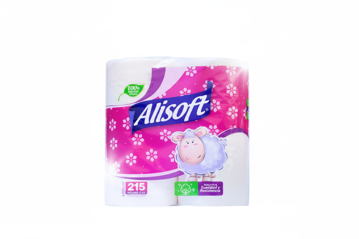 PAPEL HIGIENICO ALISOFT 215HJ