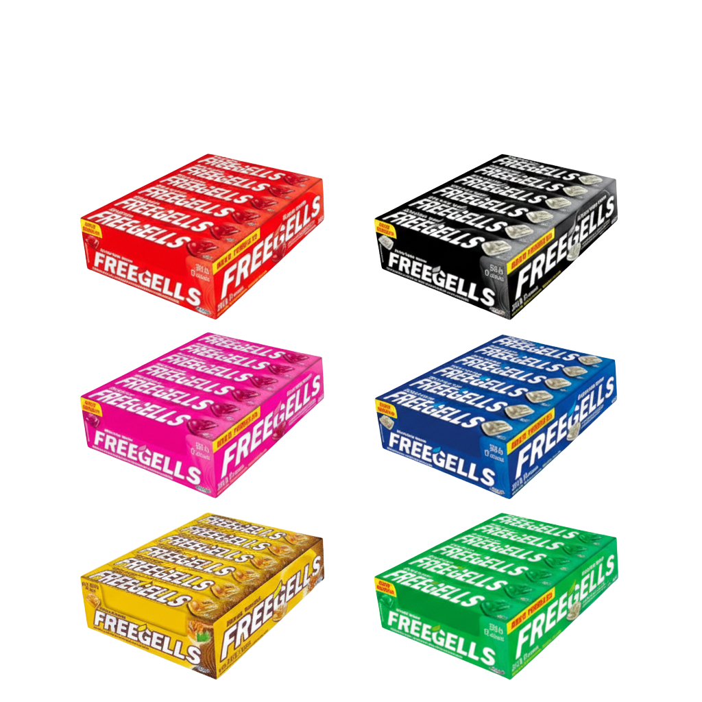 CARAMELOS FREEGELLS SABORES SURTIDOS