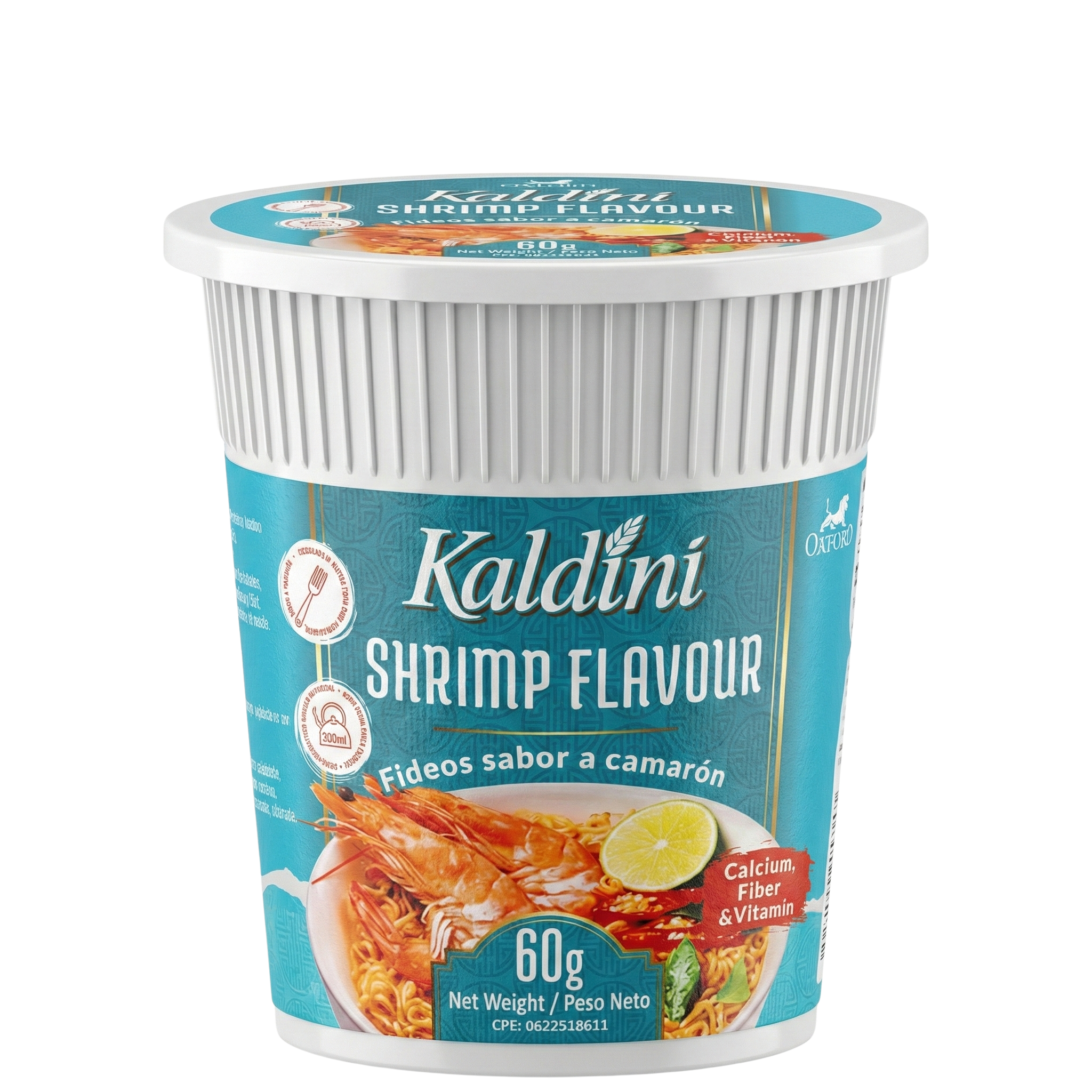 FIDEOS DE CAMARON ENVASE KALDINI 60G