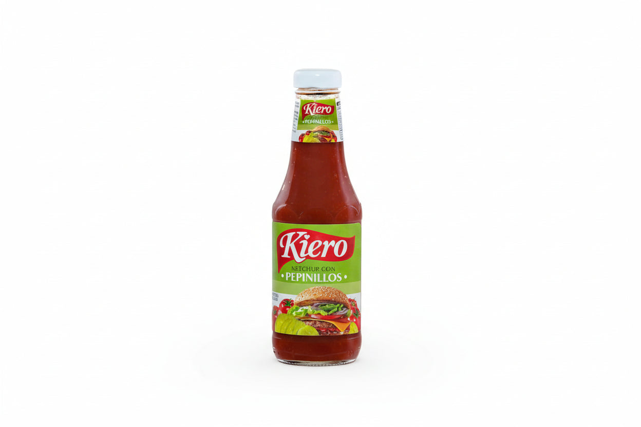 SALSA KETCHUP DE PEPINILLOS KIERO 200G