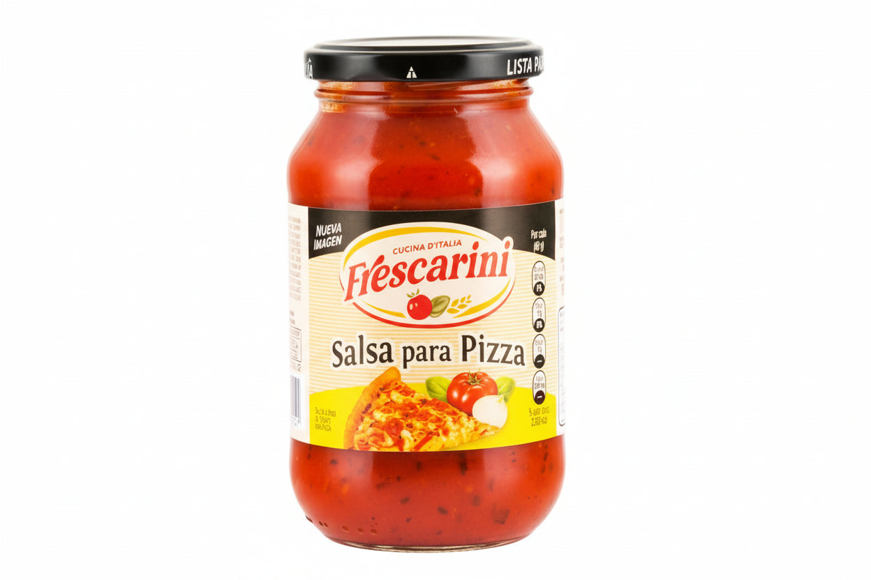 SALSA PARA PIZZA FRESCARINI 490G
