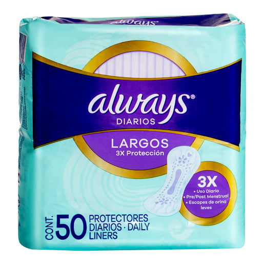 PROTECTOR DIARIO ALWAYS 3X PROTECCION 146GR