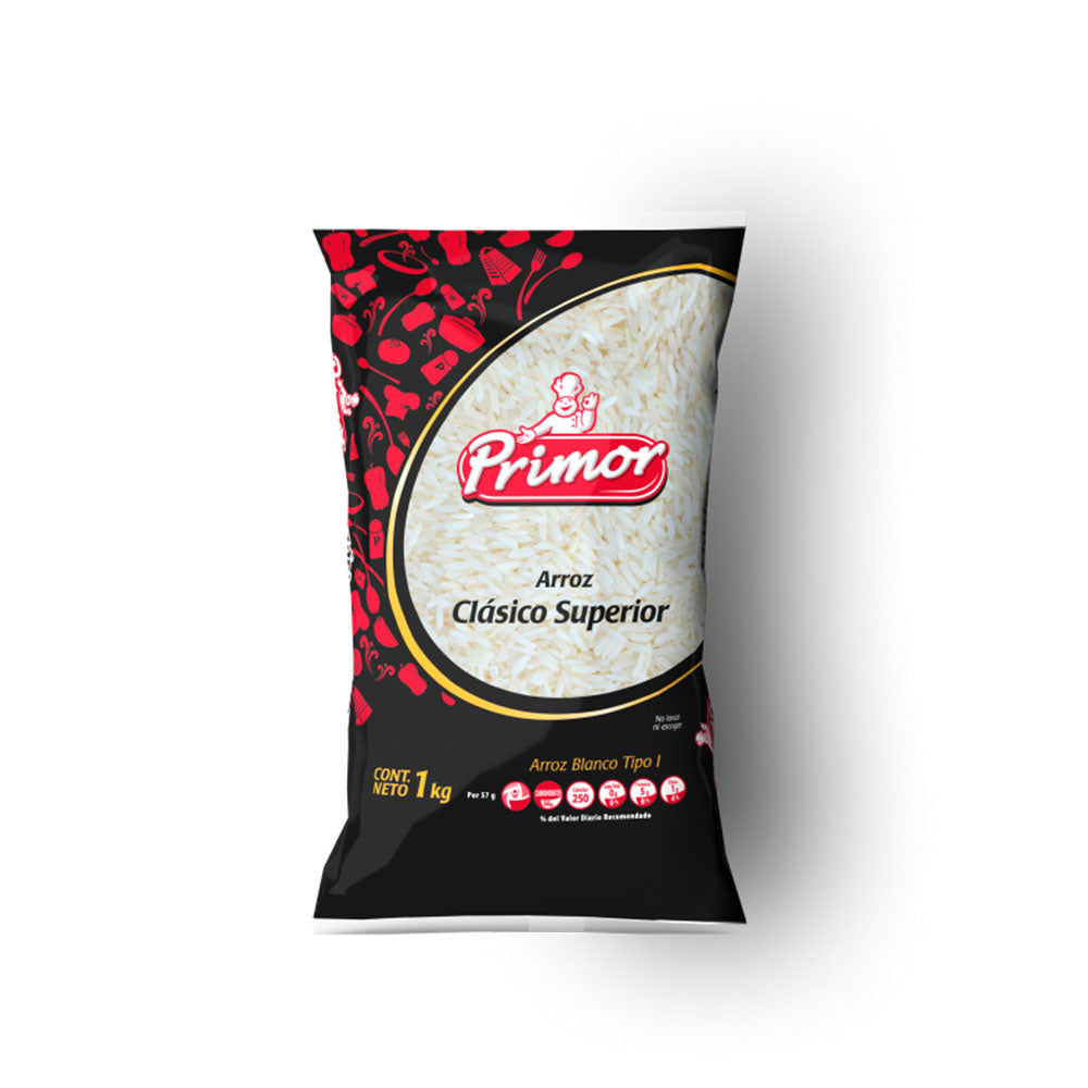ARROZ PRIMOR CLASICO SUPERIOR 1KG