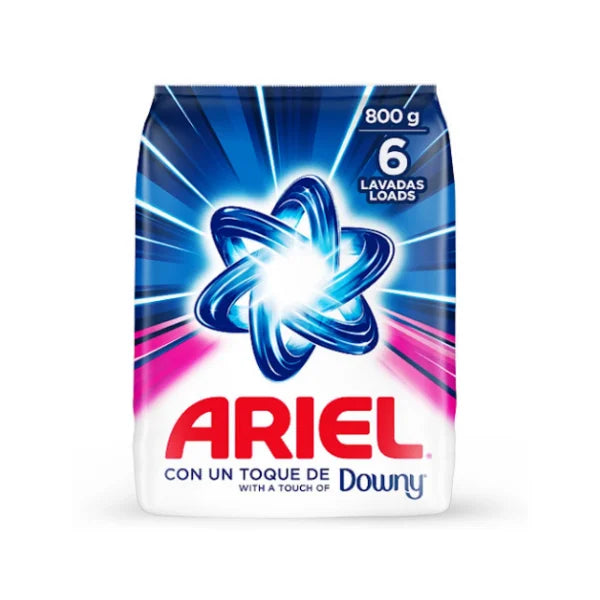 JABON EN POLVO ARIEL DOWNY 800G
