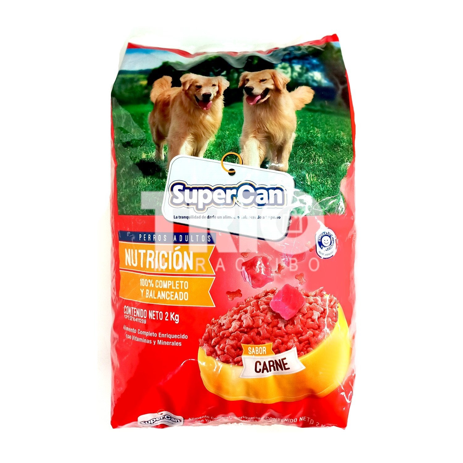 SUPER CAN CARNE HUESO 2KGX6UND