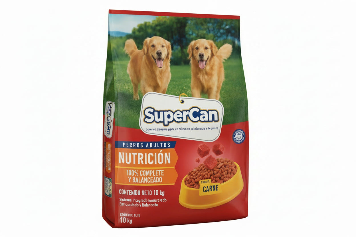 SUPER CAN CARNE HUESO 10 KG