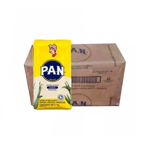 Harina Pan De Maíz Blanco 1 Kg