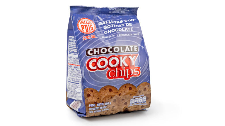 GALLETA CHOCOLATE COOKY CHIPS 200G