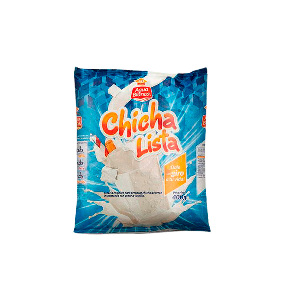 CHICHA LISTA AGUA BLANCA 400GR