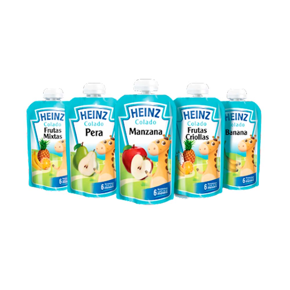 COMPOTA POUCH HEINZ SURTIDA 113GR