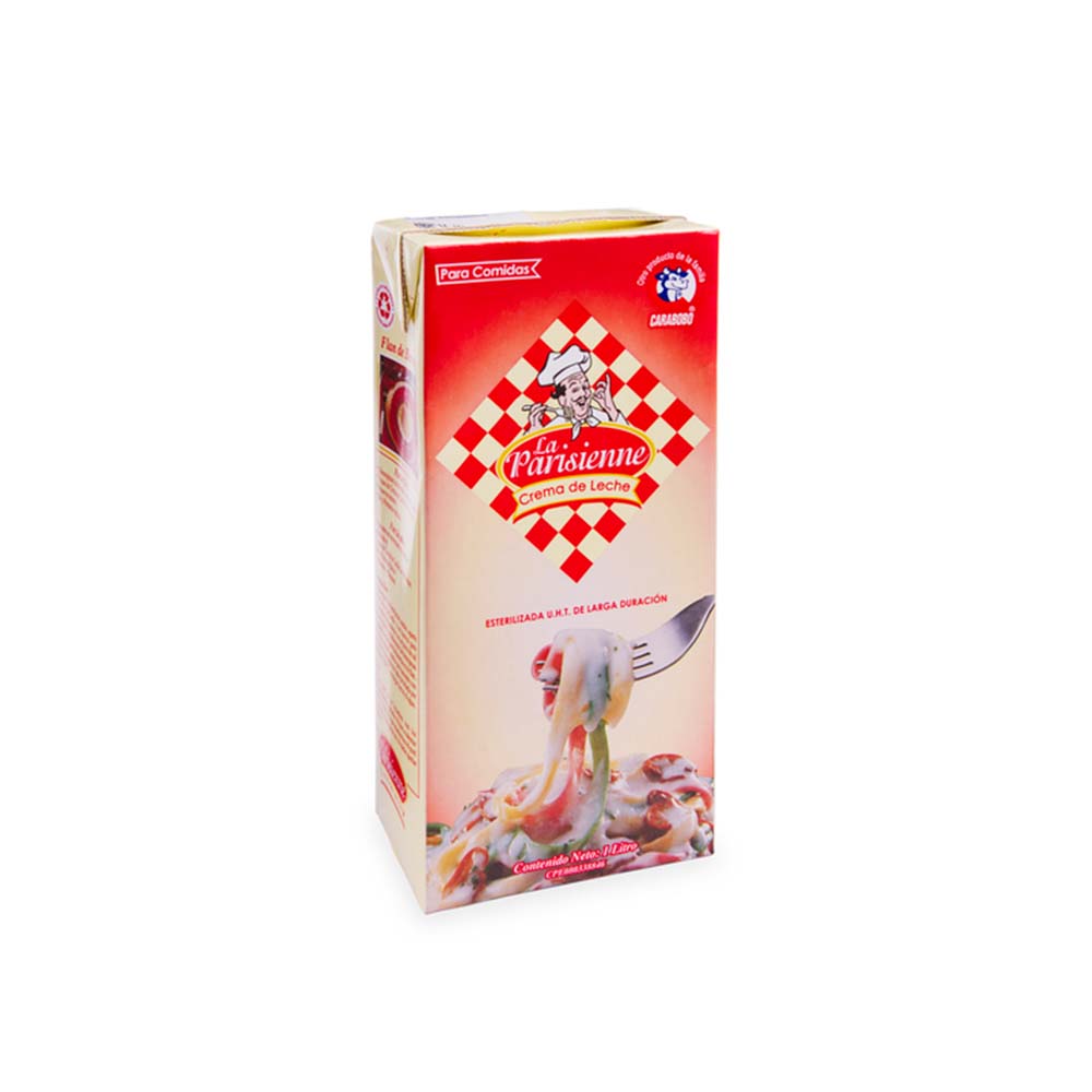 CREMA DE LECHE LA PARISIENNE 1LT