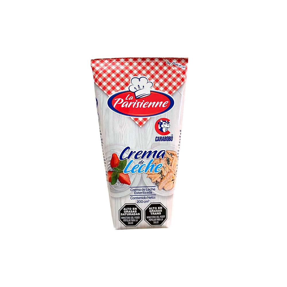 CREMA DE LECHE LA PARISIENNE 200ML