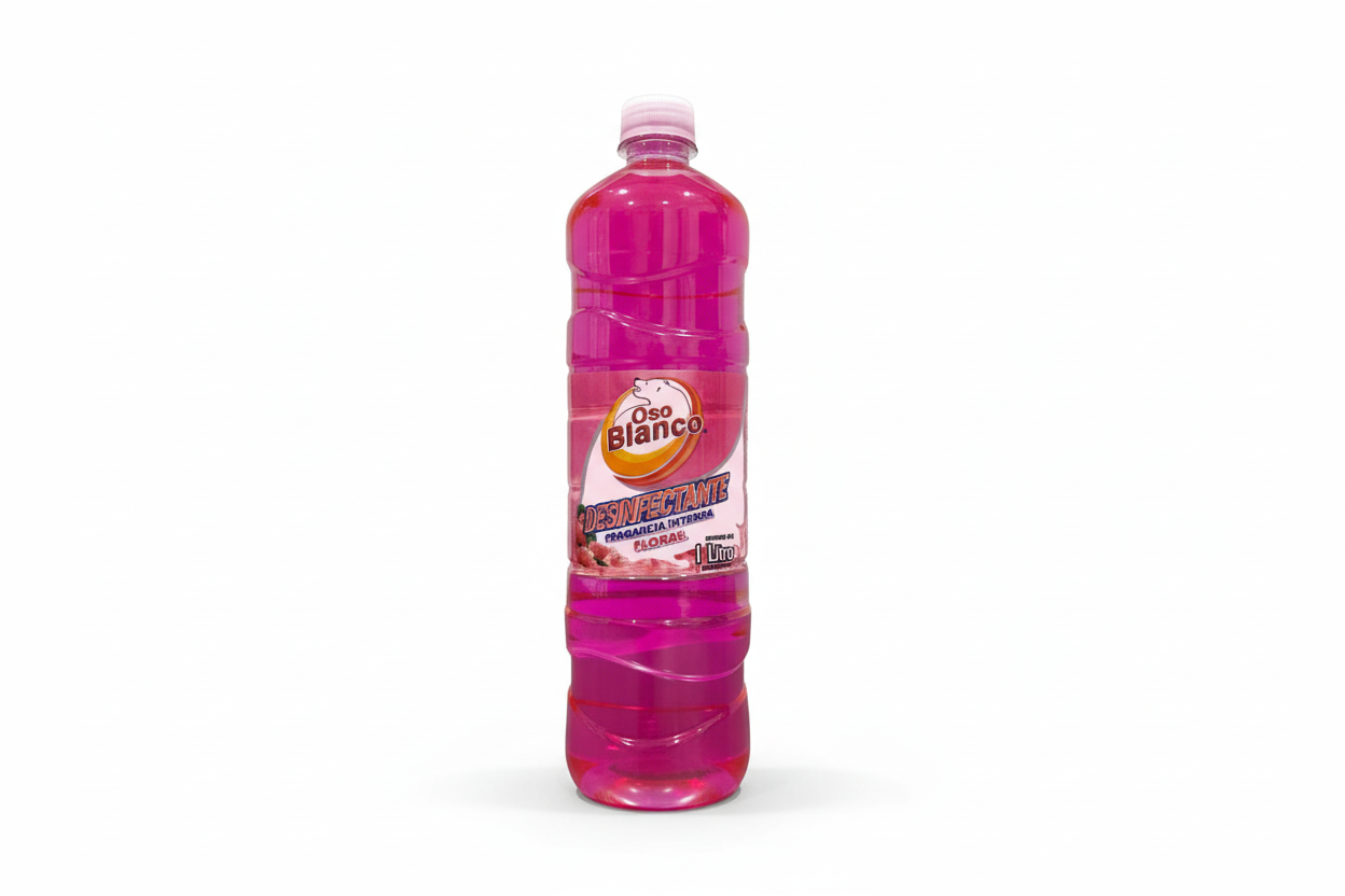 DESINFECTANTE FLORAL OSO BLANCO 1LT