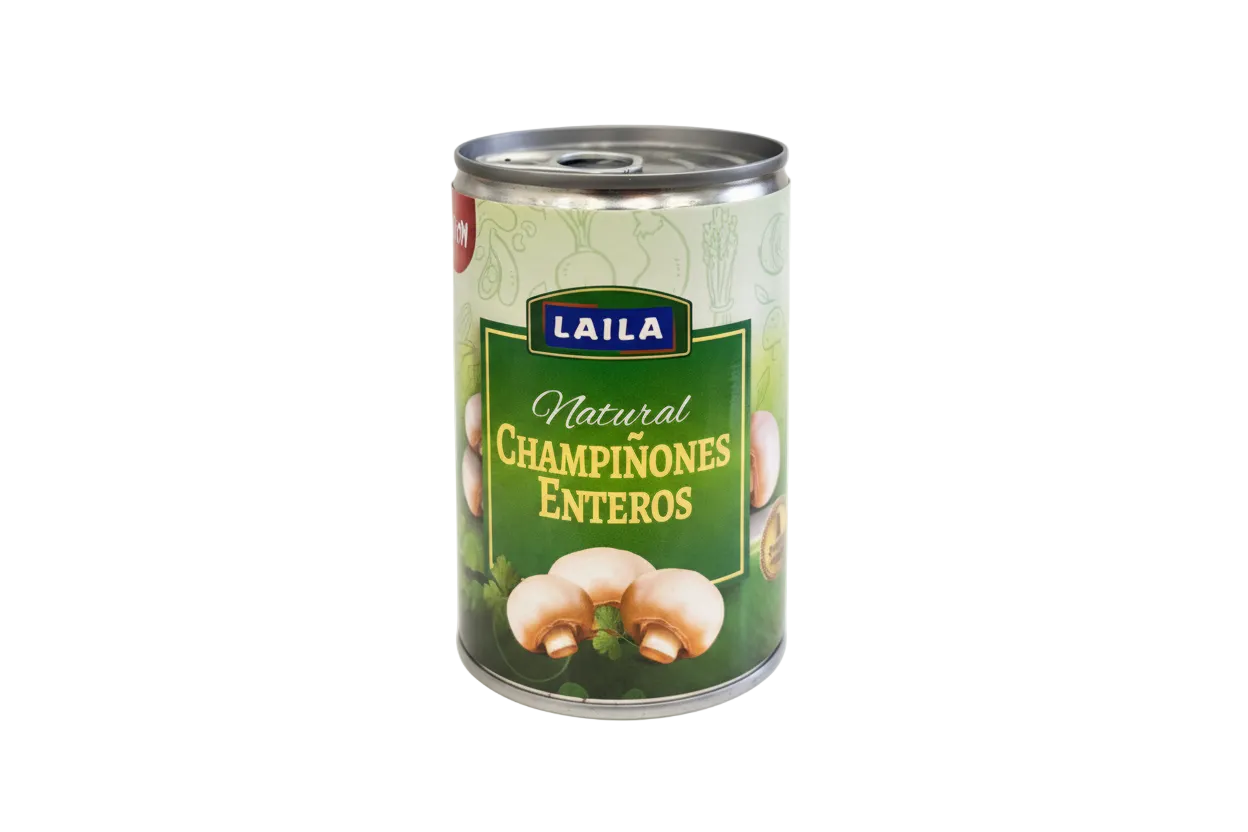 CHAMPIÑONES ENTEROS LAILA 284Gr
