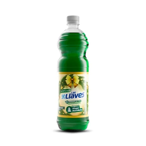 DESINFECTANTE LIQUIDO LAS LLAVES HOGAR NAVIDEÑOS 1LT