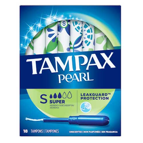 TAMPAX PEARL SUPER VERDE
