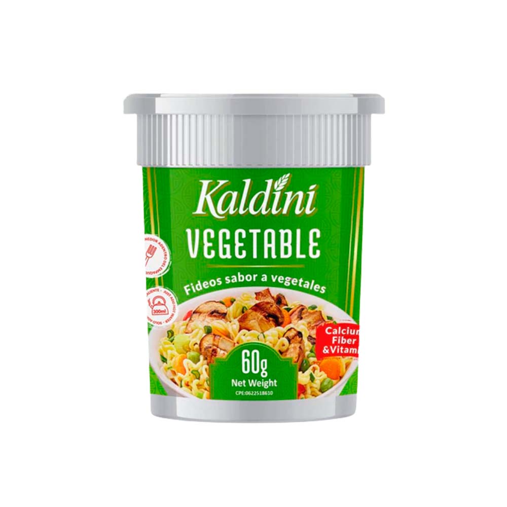 FIDEOS DE VEGETALES ENVASE KALDINI 60G