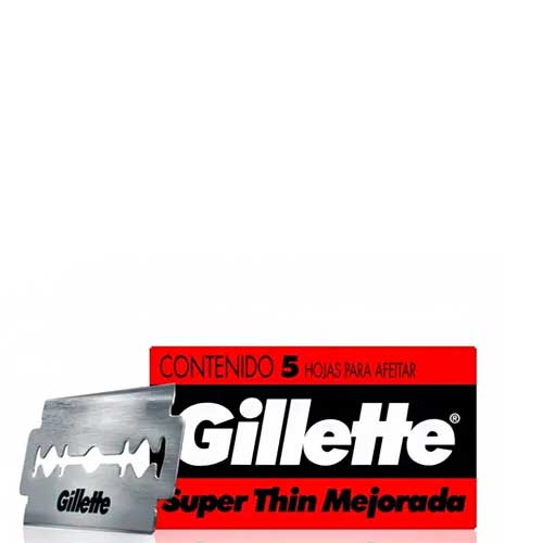 HOJILLAS GILLETTE SUPER THIN