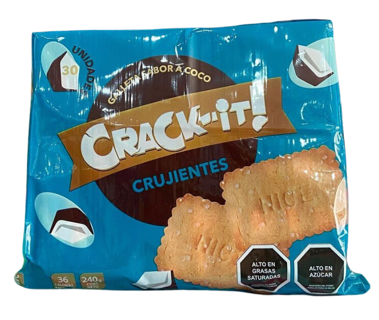 GALLETA CRACKIT DE COCO