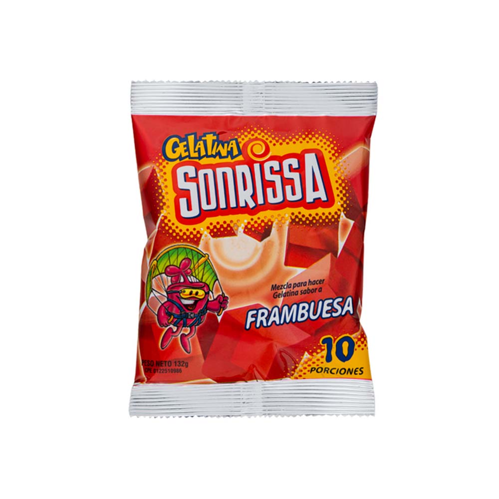 GELATINA FLEXIBLE SURTIDA SONRISA 132GR
