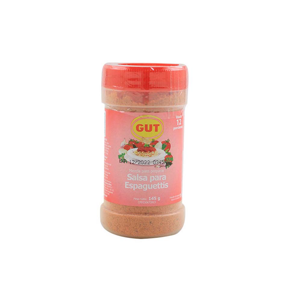 GUT SALSA PARA ESPAGUETTIS POTE 145GR
