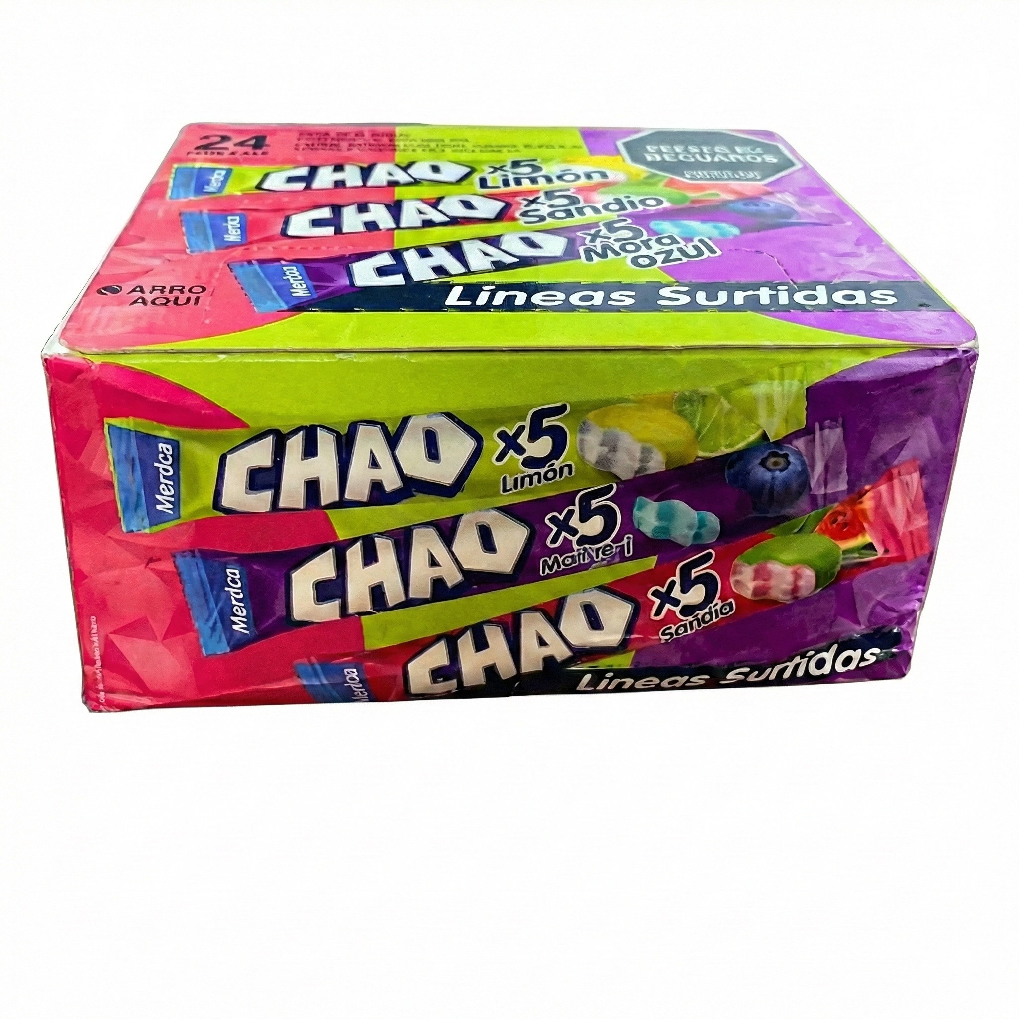 CARAMELO CHAO EN LINEA SURTIDO 12 DISPLEY
