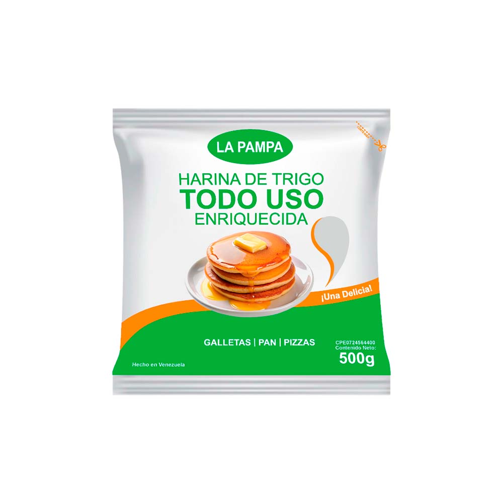 HARINA DE TRIGO TODO USO LA PAMPA 500GR