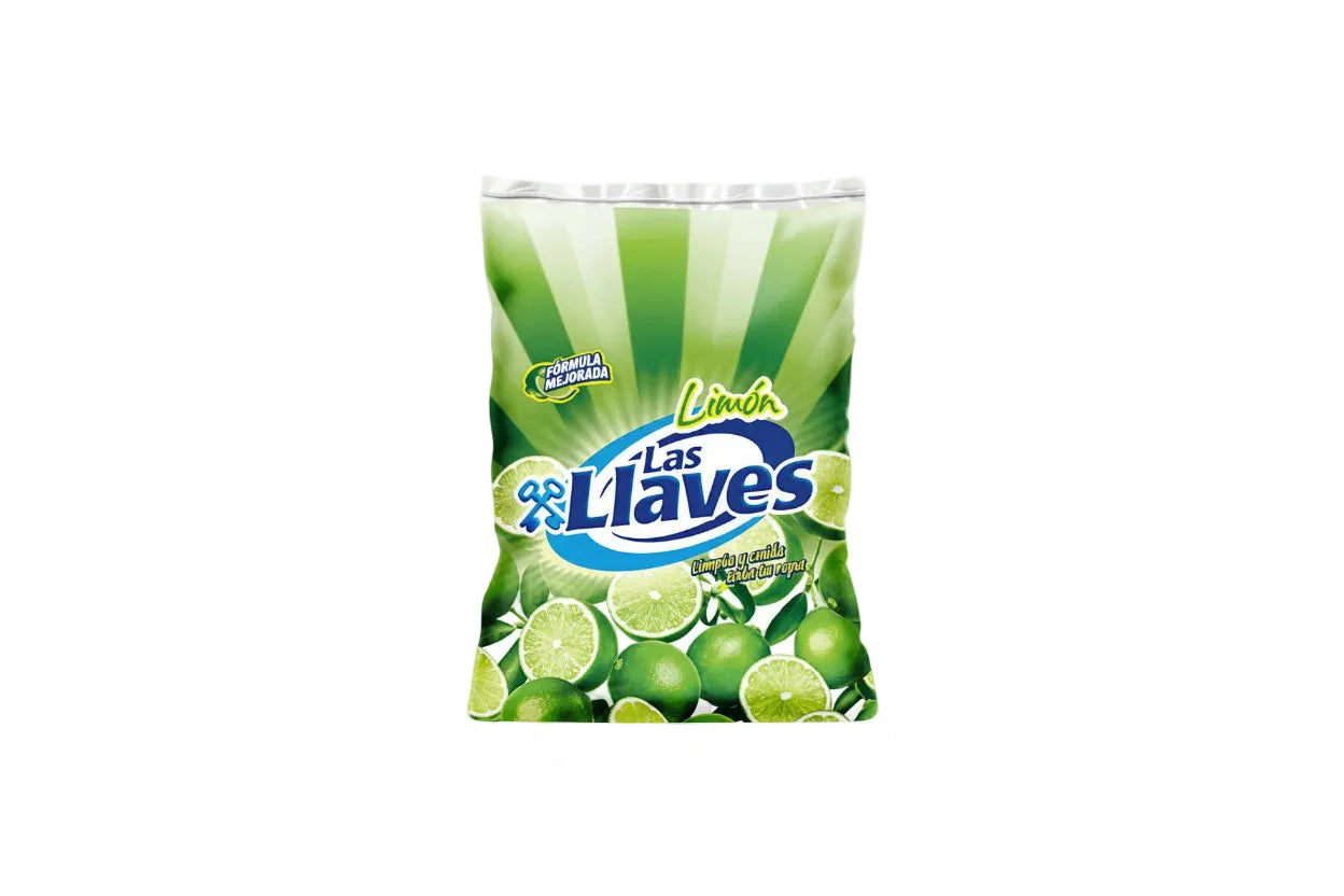 JABON EN POLVO LAS LLAVES LIMON 400G
