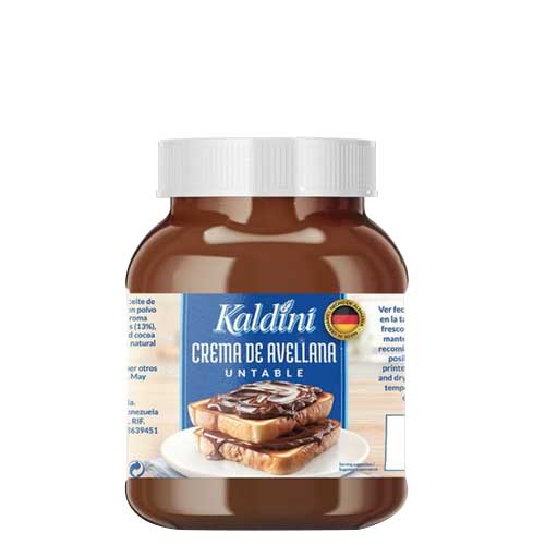 CHOCOLATE UNTABLE KALDINI AVELLANA 350GR