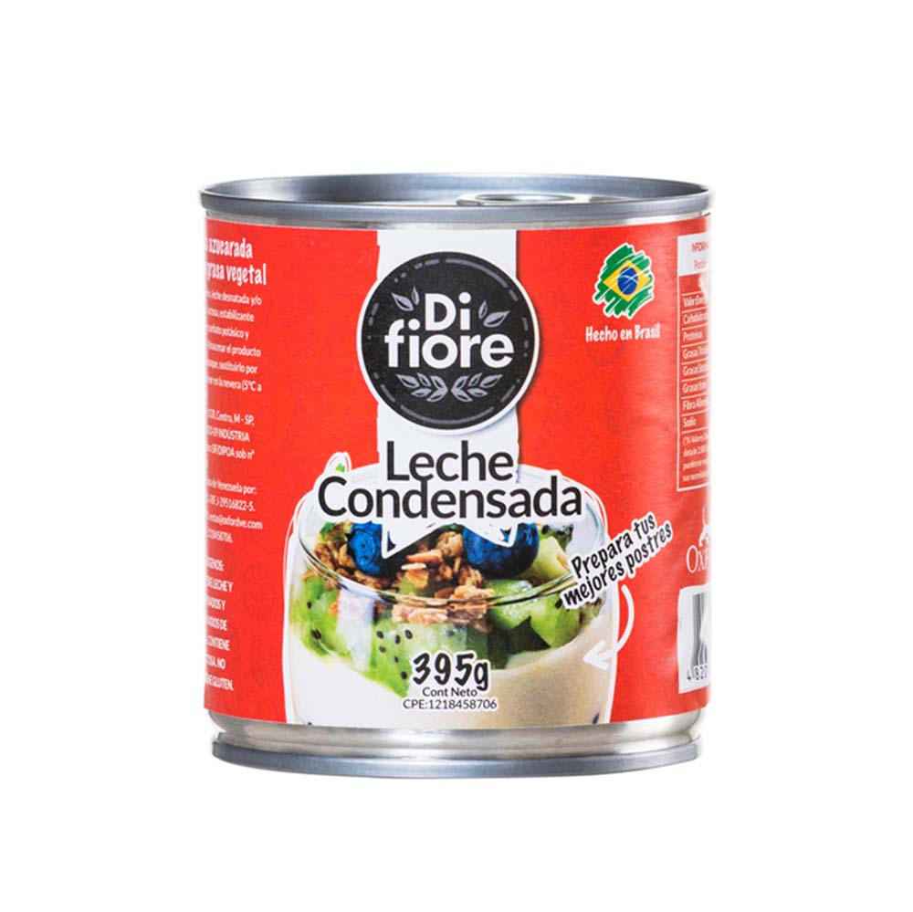 LECHE CONDENSADA DI FIORE 390GR