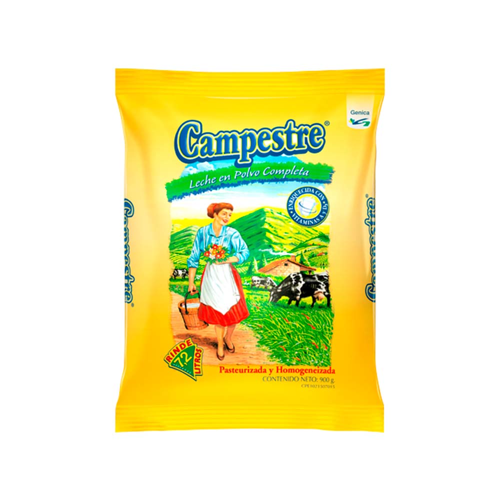 LECHE EN POLVO CAMPESTRE 900GR