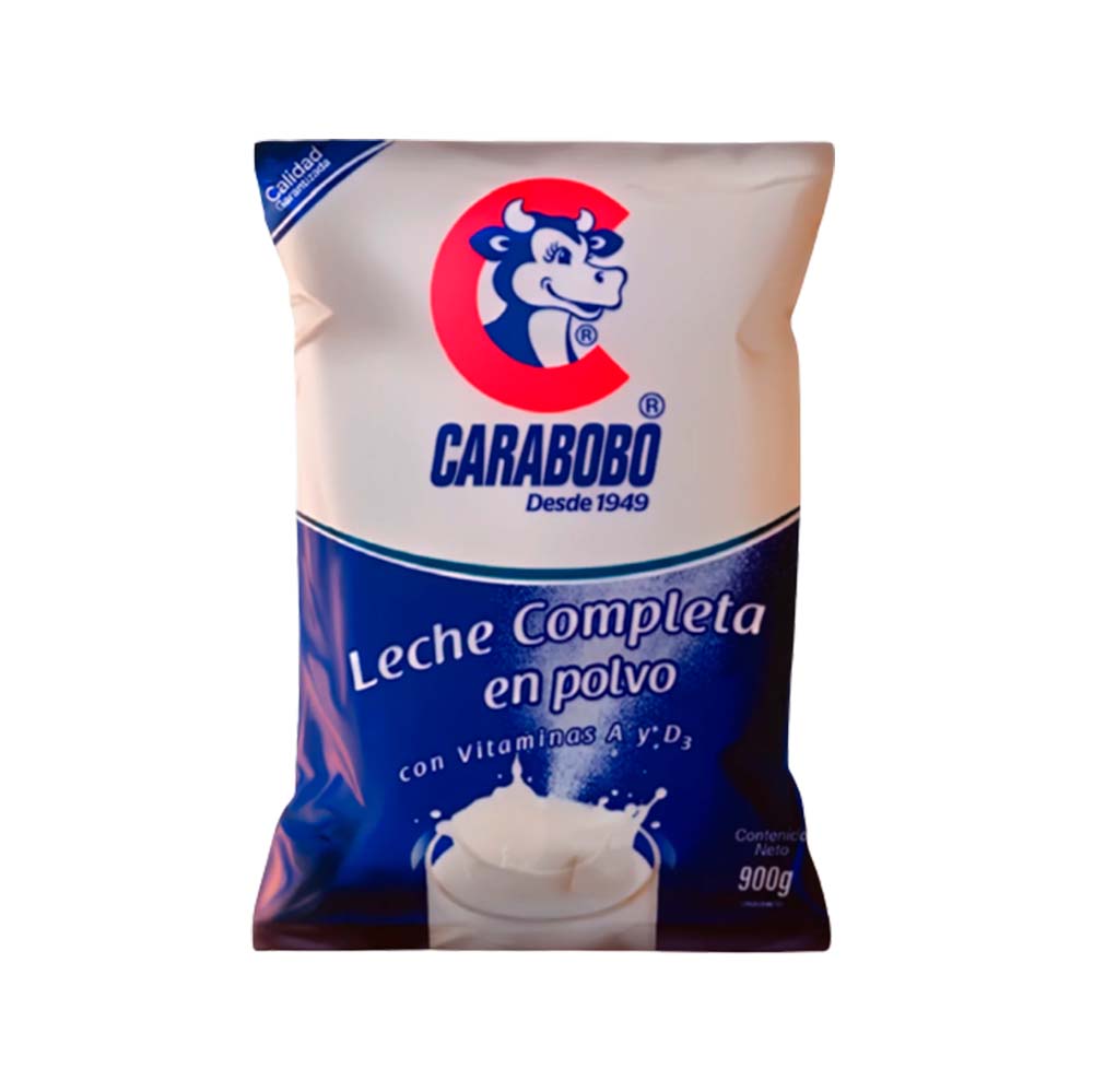 LECHE EN POLVO CARABOBO 900GR