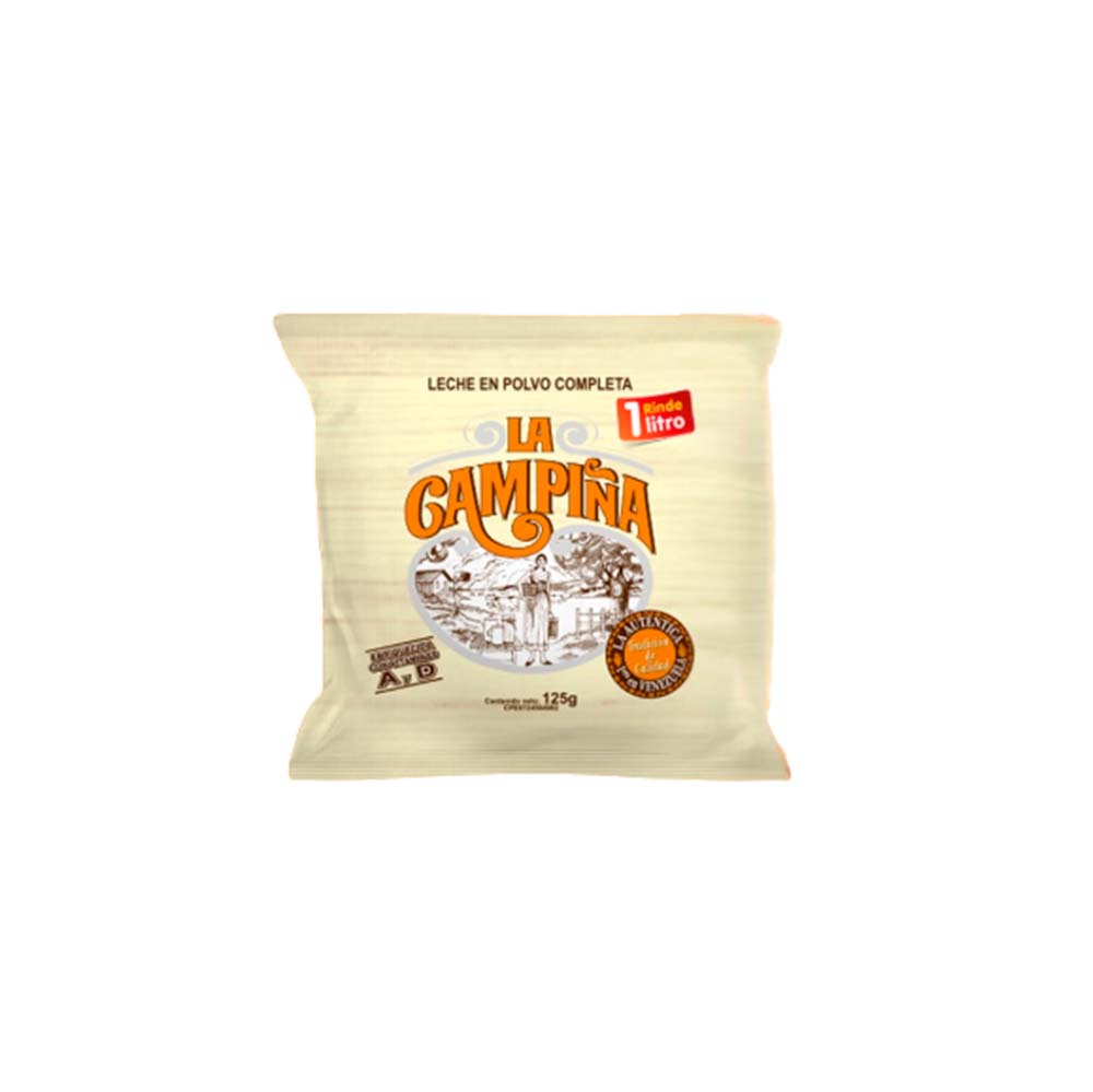 LECHE EN POLVO LA CAMPIÑA 125G