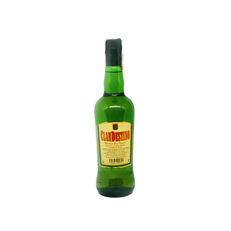 LICOR DE WHISKY CLANDESTINO 0.70ml